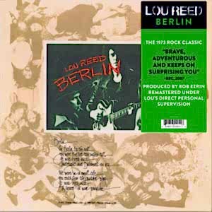 LOU REED - BERLIN