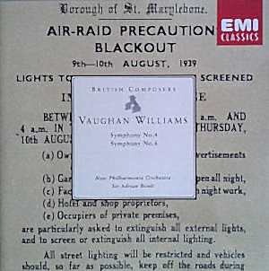 VAUGHAN WILLIAMS - SYMPHONY NO 4 - 6