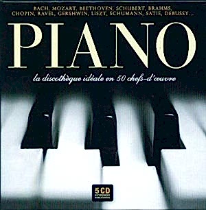 ÇEŞİTLİ SANATÇILAR - PIANO (5CD-BOX)