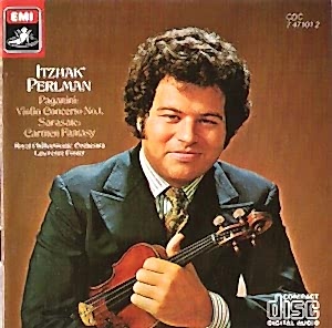ITZHAK PERLMAN - PAGANINI - SARASATE - VIOLIN CONCERTO NO. 1 - CARMEN FANTASY