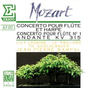 MOZART - JEAN PIERRE RAMPAL - CONCERTO POUR FLUTE ET HARPE