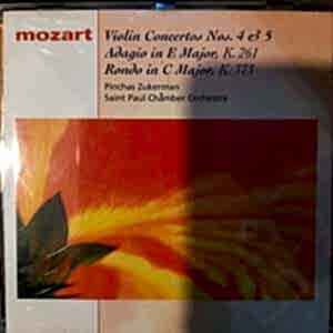 MOZART - PINCHAS ZUKERMAN - VIOLIN CONCERTO - ADAGIO - RONDO