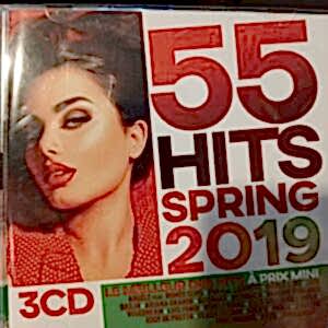 ÇEŞİTLİ SANATÇILAR - 55 HITS SPRING 2019 (3CD)