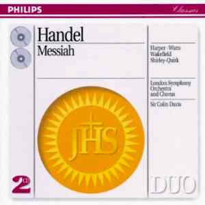 HANDEL - COLIN DAVIS - MESSIAH (2CD)