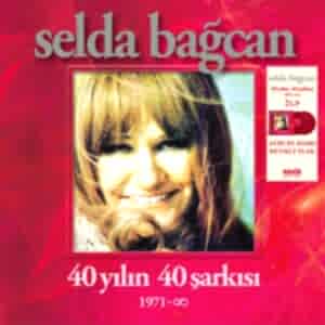 SELDA BAĞCAN - 40 YILIN 40 ŞARKISI (RENKLİ PLAK)